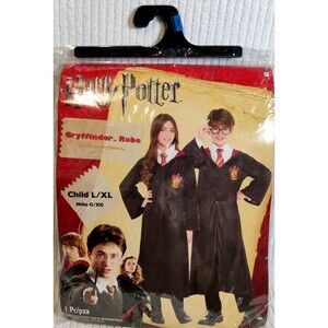 Harry Potter Gryffindor Costume Cloak & Tie - Kids L/XL,Up to Size16 NEW
